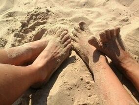 Η λοίμωξη των ποδιών στην παραλία